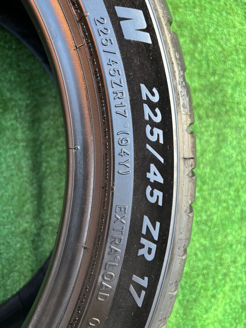 MICHELIN PILOT SPORT 225/45ZR17 2024年製2本