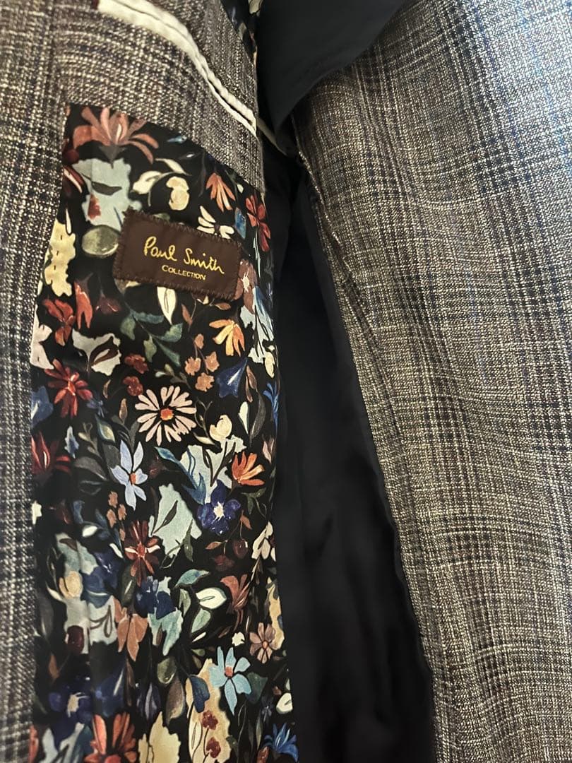 Paul Smith collection チェック柄 テーラードジャケット