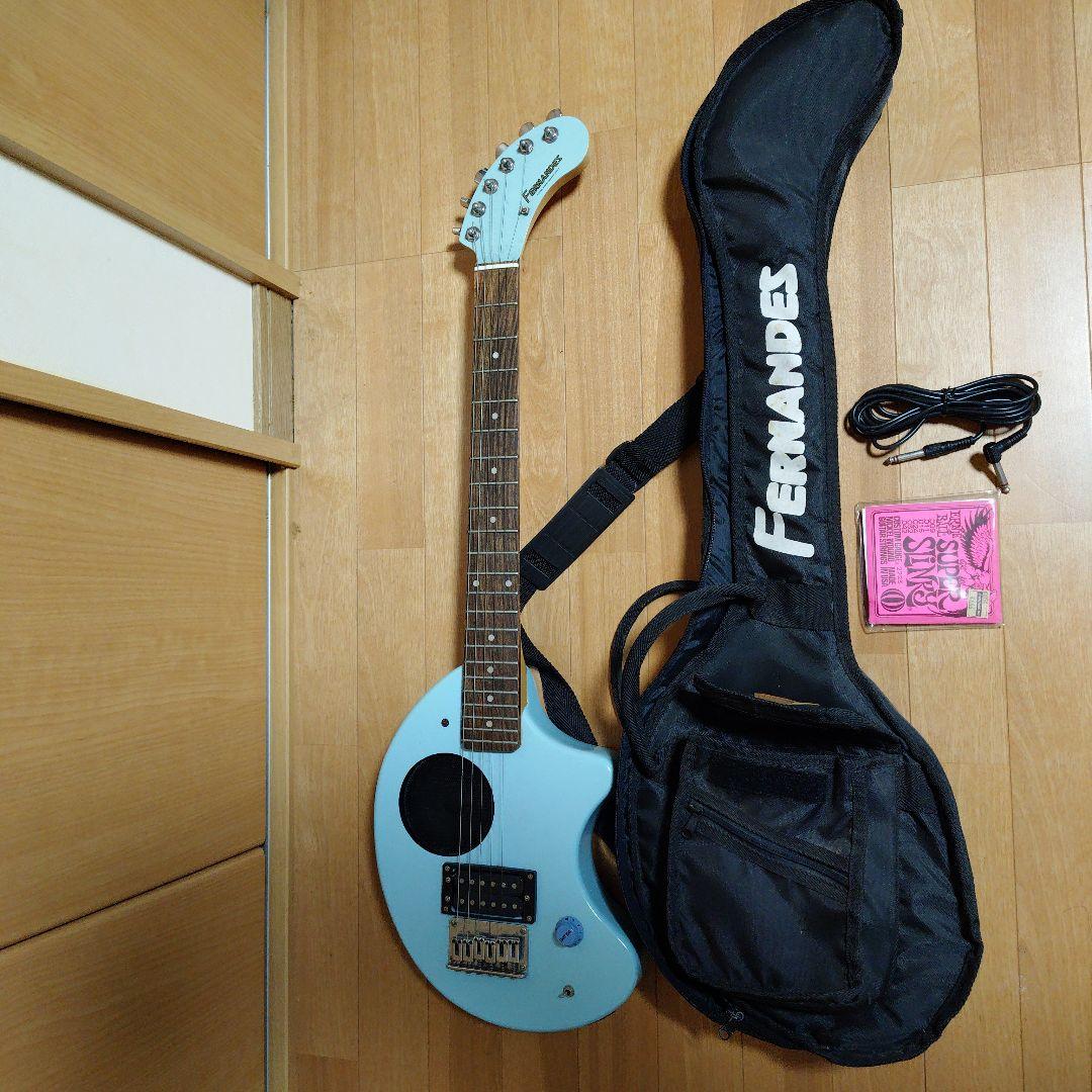 FERNANDES 　ZO-3 水色 エレキギター