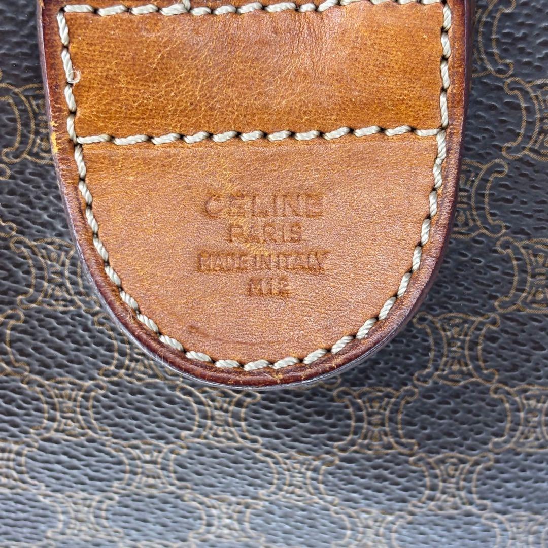 極美品　CELINE セリーヌ　ミニボストンバック　M611
