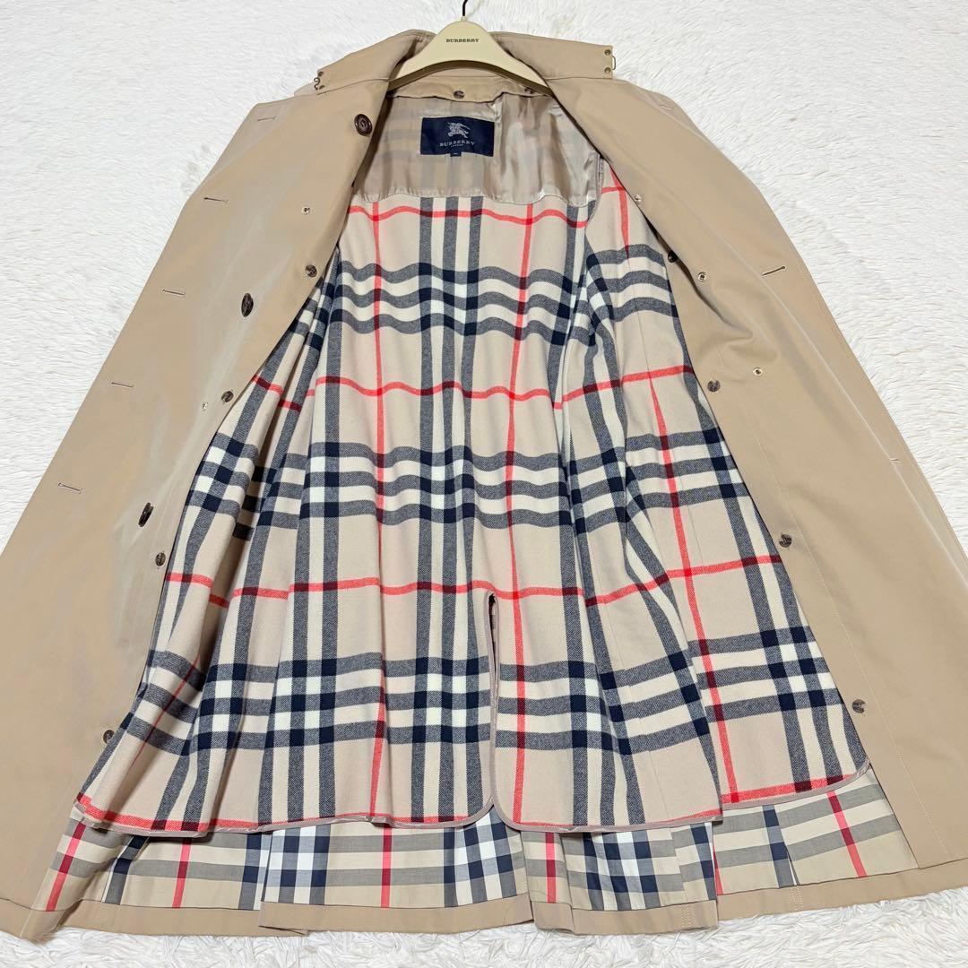 極美品　バーバリーロンドン　トレンチ　メガチェック　ライナー　ベルト　46