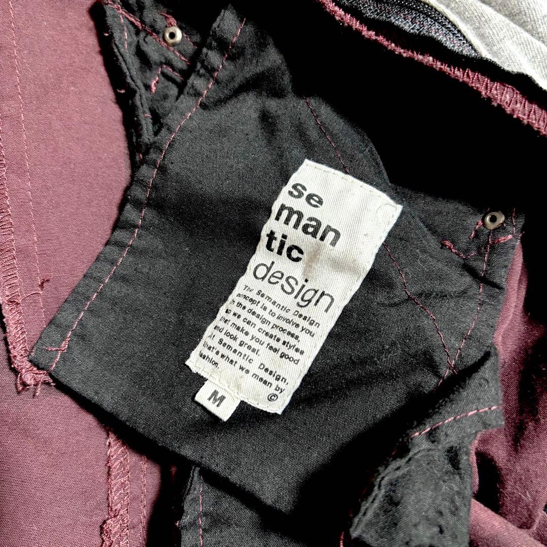 ジャケット・アウター semantic design Layered Gimmick Jacket