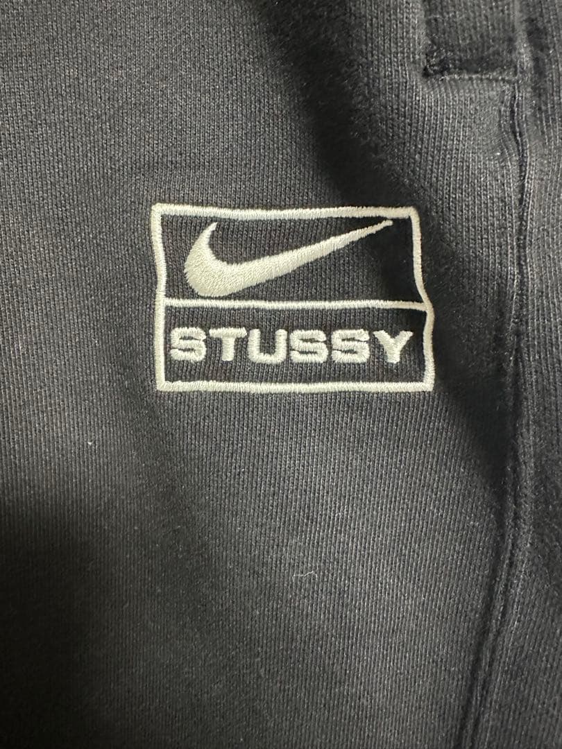 NIKE×stussy WashedFleecePants ブラック sサイズ