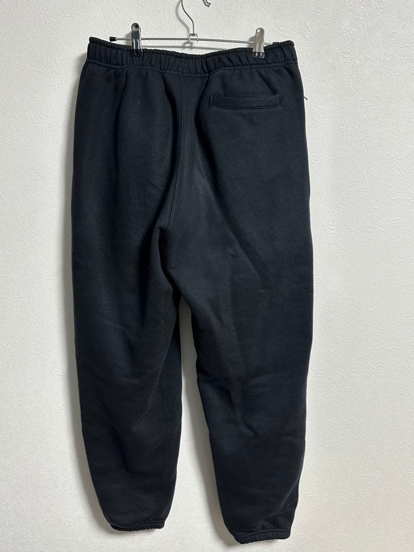 NIKE×stussy WashedFleecePants ブラック sサイズ