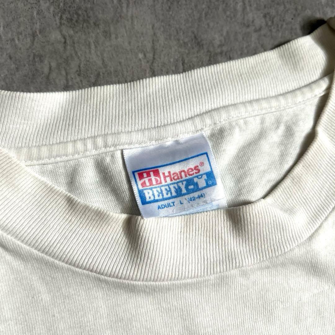 90s古着ヴィンテージアートTシャツWILL BULLAS ラッコHanes
