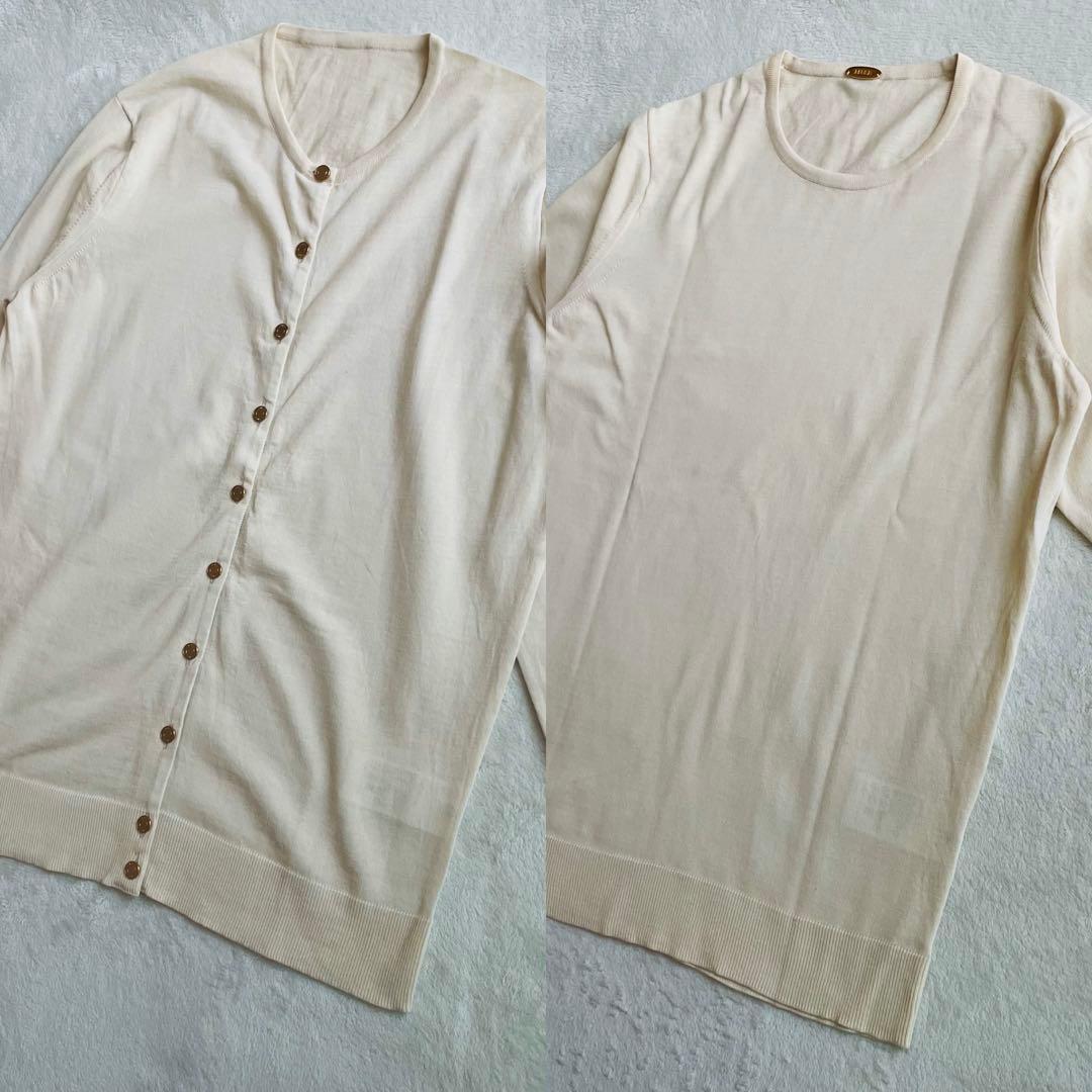 【美品】ミューズドゥーズィエムクラス　アンサンブル　カーディガン　プルオーバー