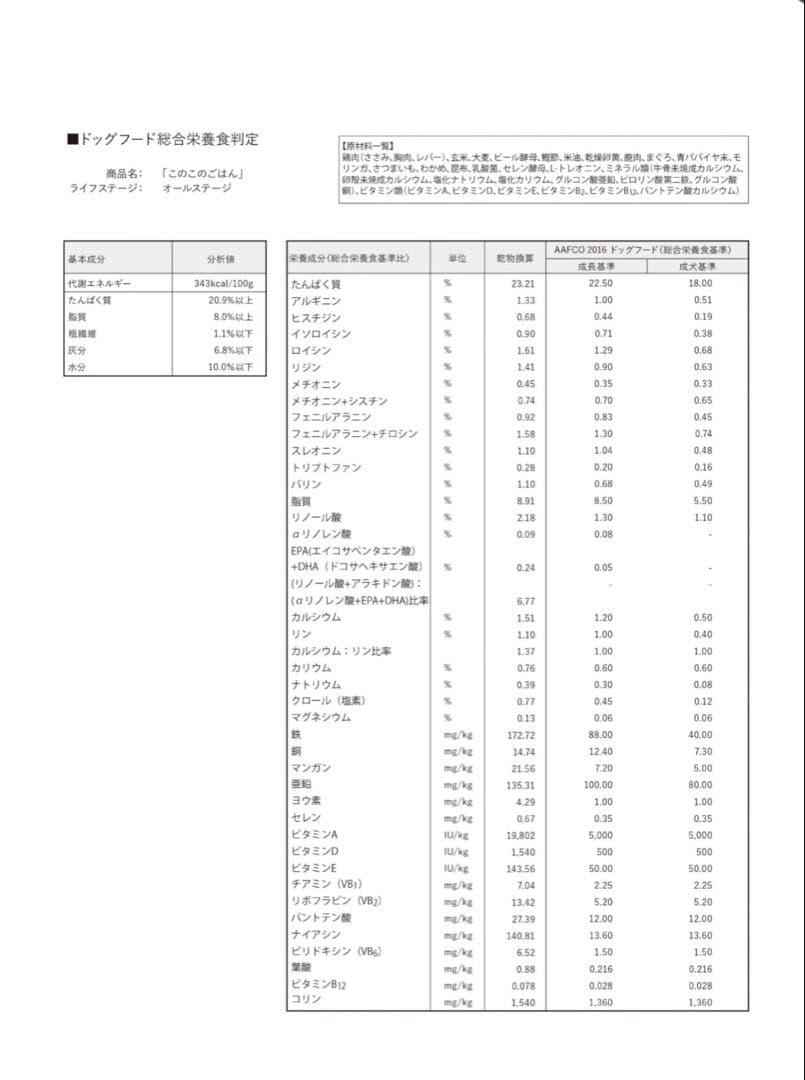 このこのごはん 1kg×2袋 新品