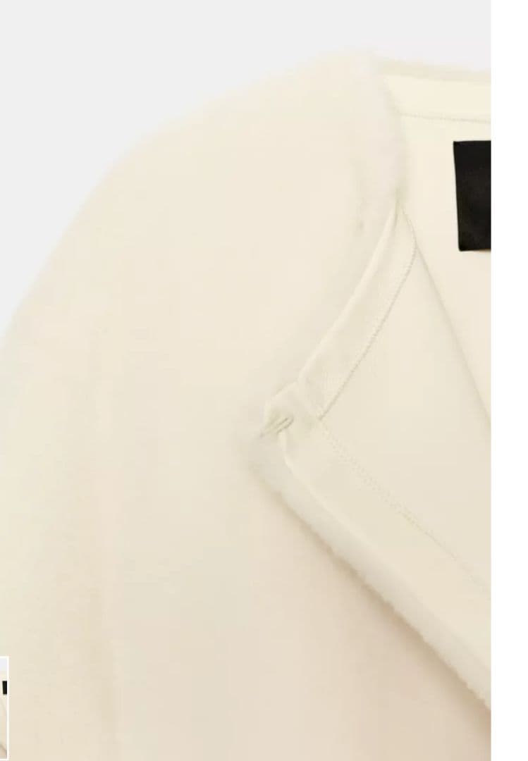 【新品タグ付き】ZARA ZWコレクションフェイクファーコートM