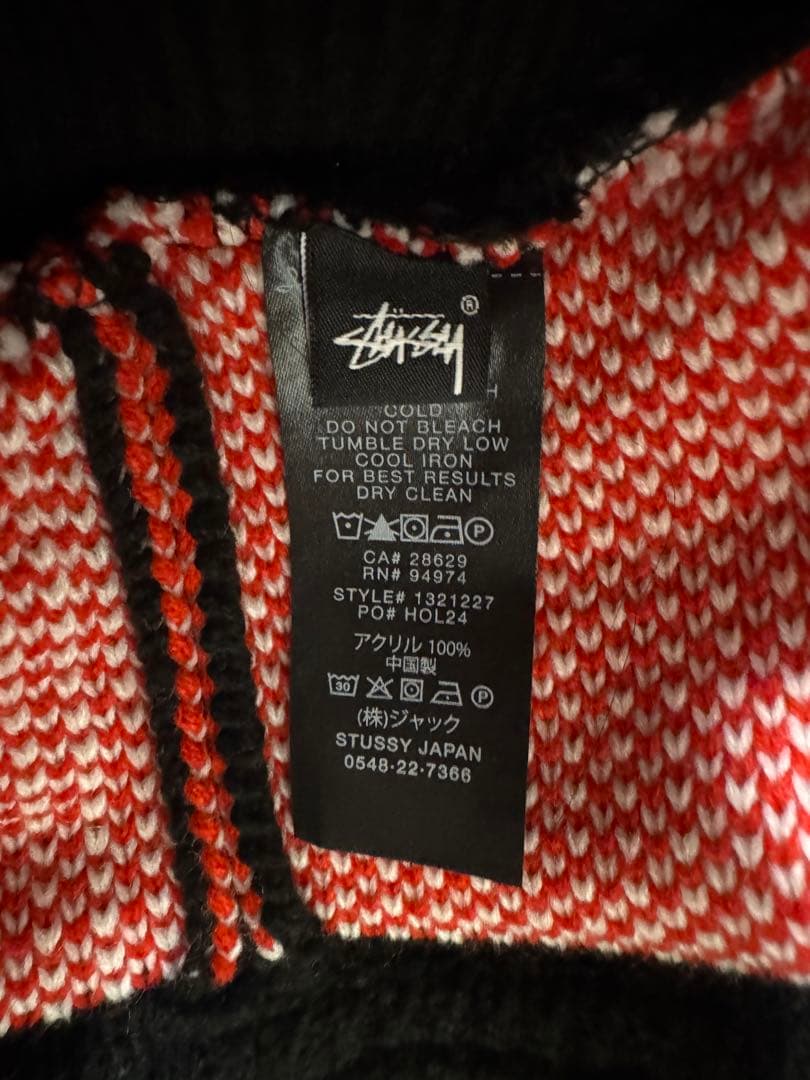 帽子 STUSSY KNIT BUCKET HAT STUSSY SPORT S/M