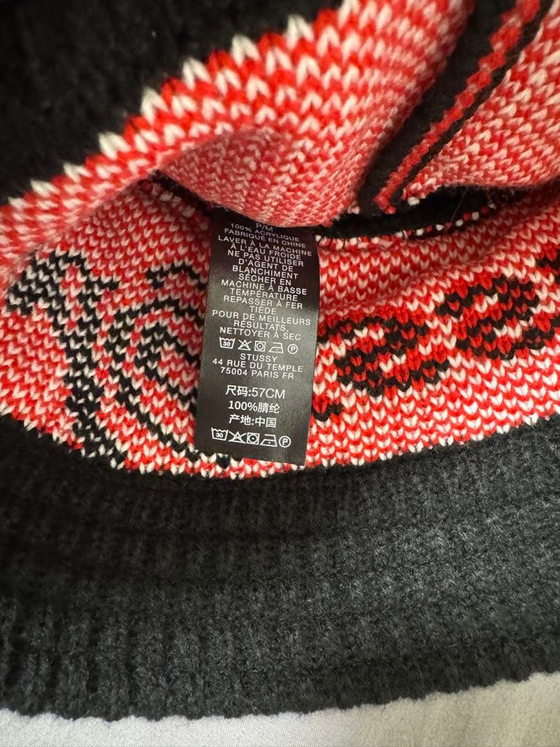 帽子 STUSSY KNIT BUCKET HAT STUSSY SPORT S/M