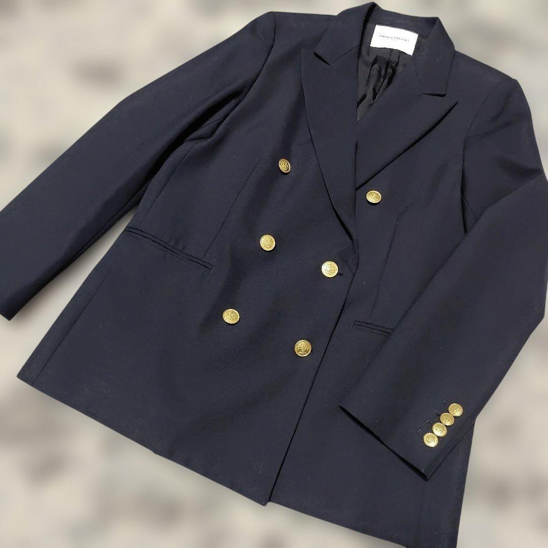 UNITED ARROWS UWSC ダブルボタン ブレザー ダブルジャケット