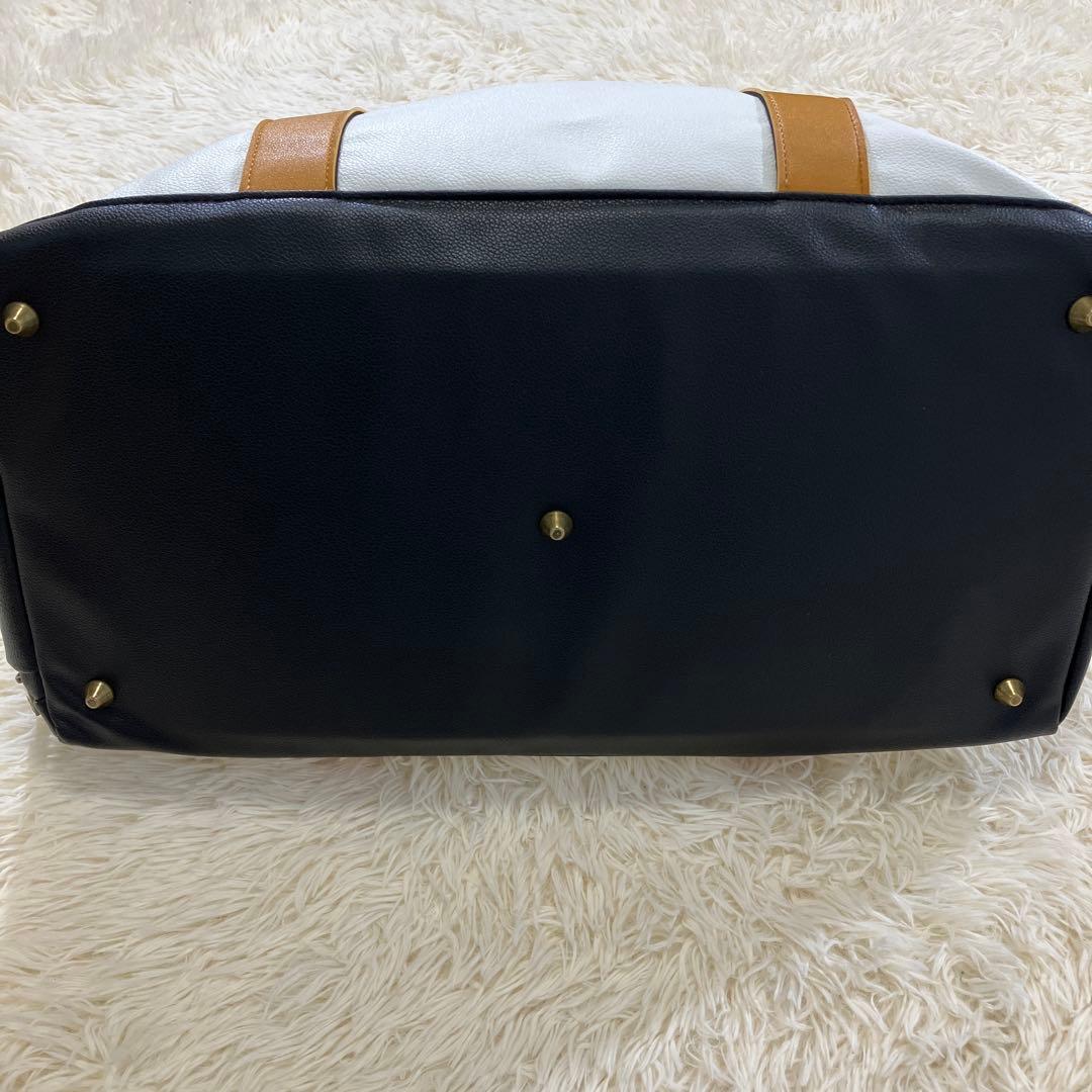 Malbon ボストンバッグ ゴルフバック ホワイト 2way