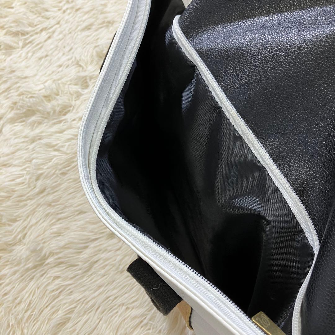 Malbon ボストンバッグ ゴルフバック ホワイト 2way
