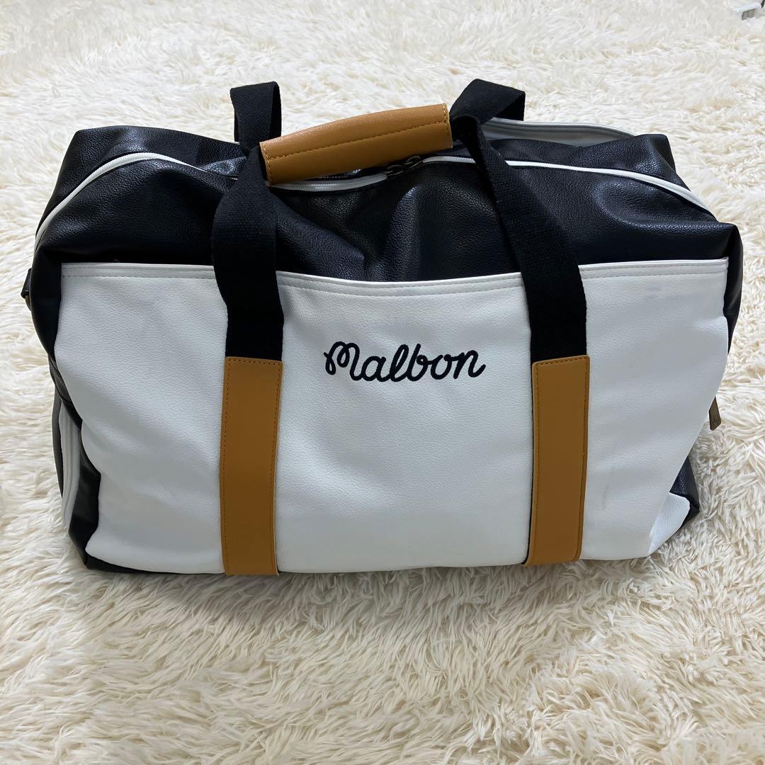 Malbon ボストンバッグ ゴルフバック ホワイト 2way