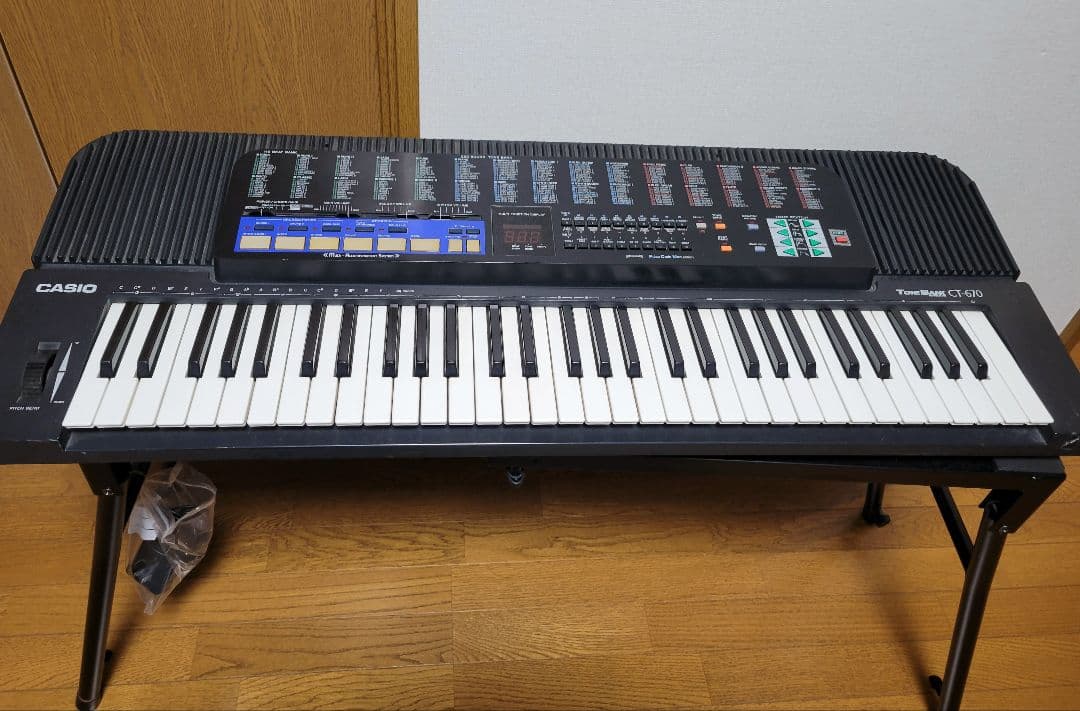 CASIOキーボードTONEBank　CT670 ,STRICHスタンド