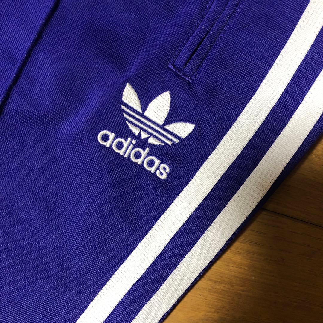 adidas アディダス　レディース　ジャージセットサイズOT.Mパープル