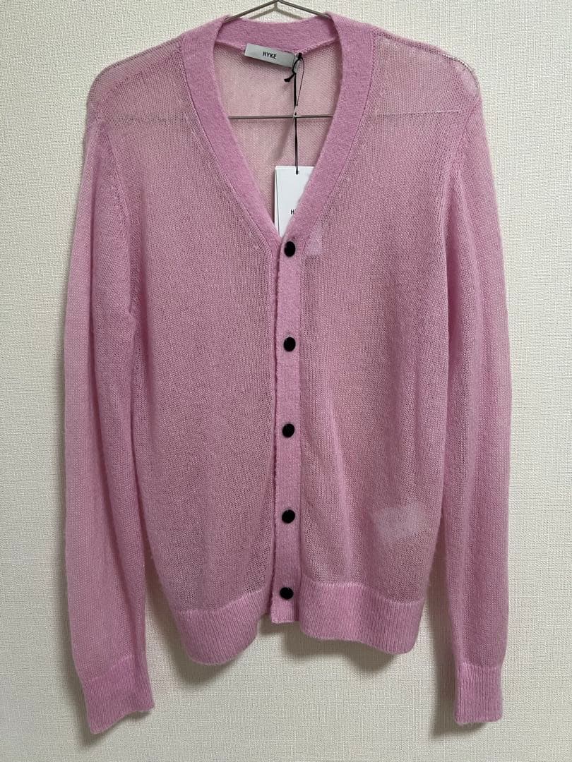 新品未使用　HYKE C/S CARDIGAN 25FW/11401 サイズ1