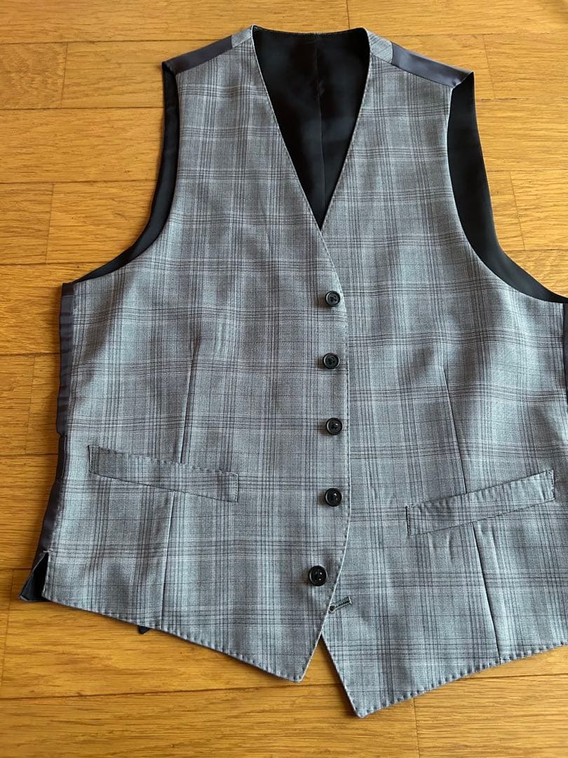 Paul Smith チェック柄スーツ スリーピースLサイズ