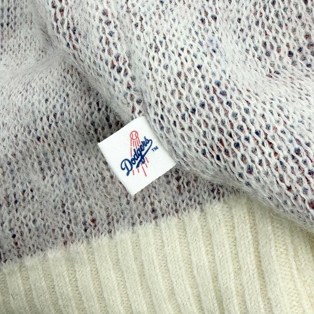 NEEDLES × MLB × BEAMS BOY 別注 モヘア カーディガン