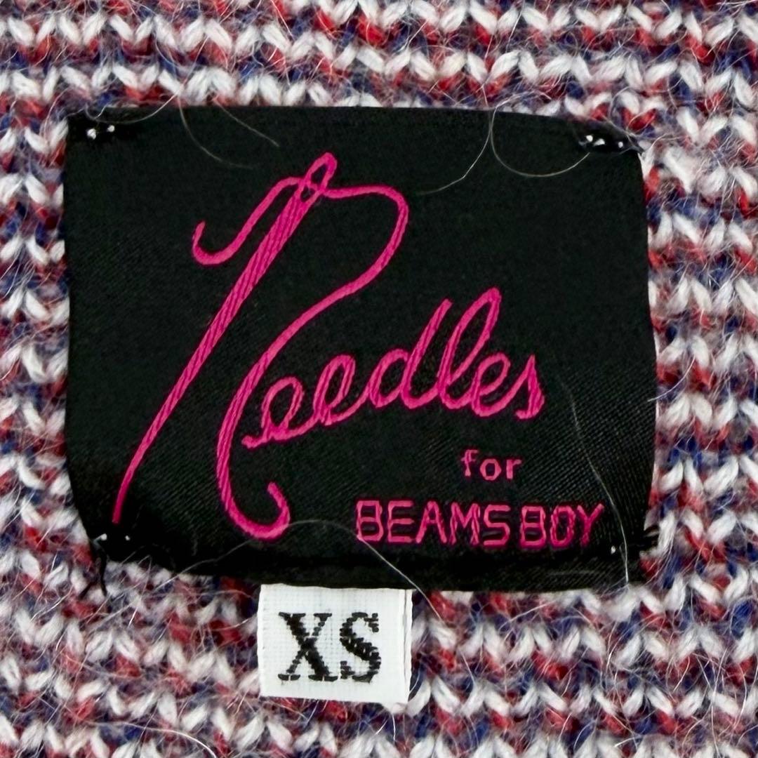 NEEDLES × MLB × BEAMS BOY 別注 モヘア カーディガン