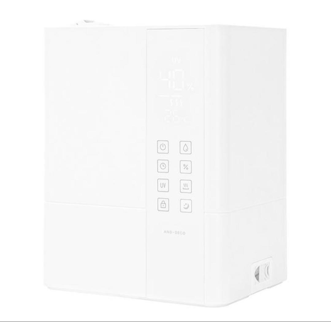 モダンデコ ハイブリッド　加湿器　アンドデコ　ホワイト　2025.11月末購入