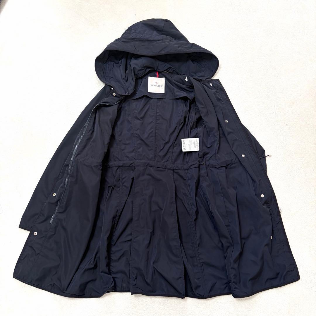 【美品】モンクレール ANTHEMIS ナイロンコート アウター ネイビー 0
