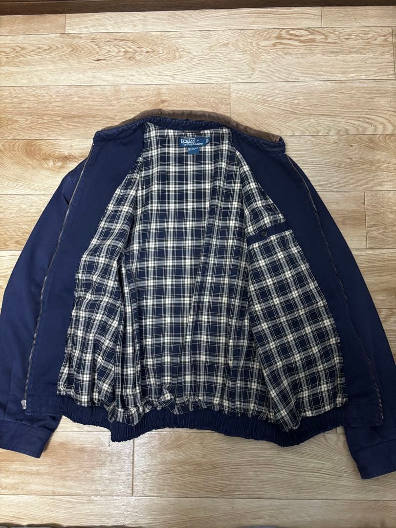 90s'Polo by Ralph Lauren ネイビースウィングトップ