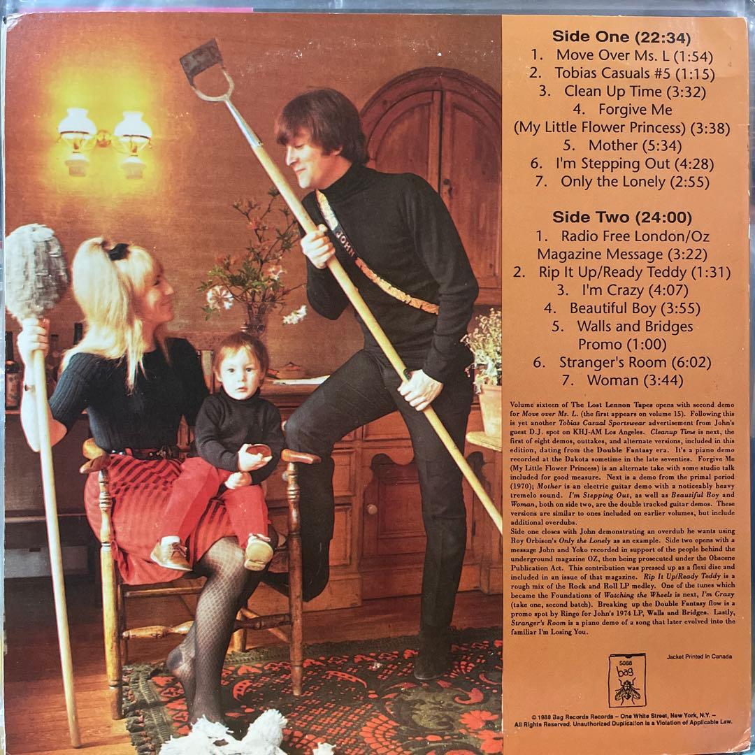 ジョンレノン　LOST LENNON TAPES VOL.16 LP ブート