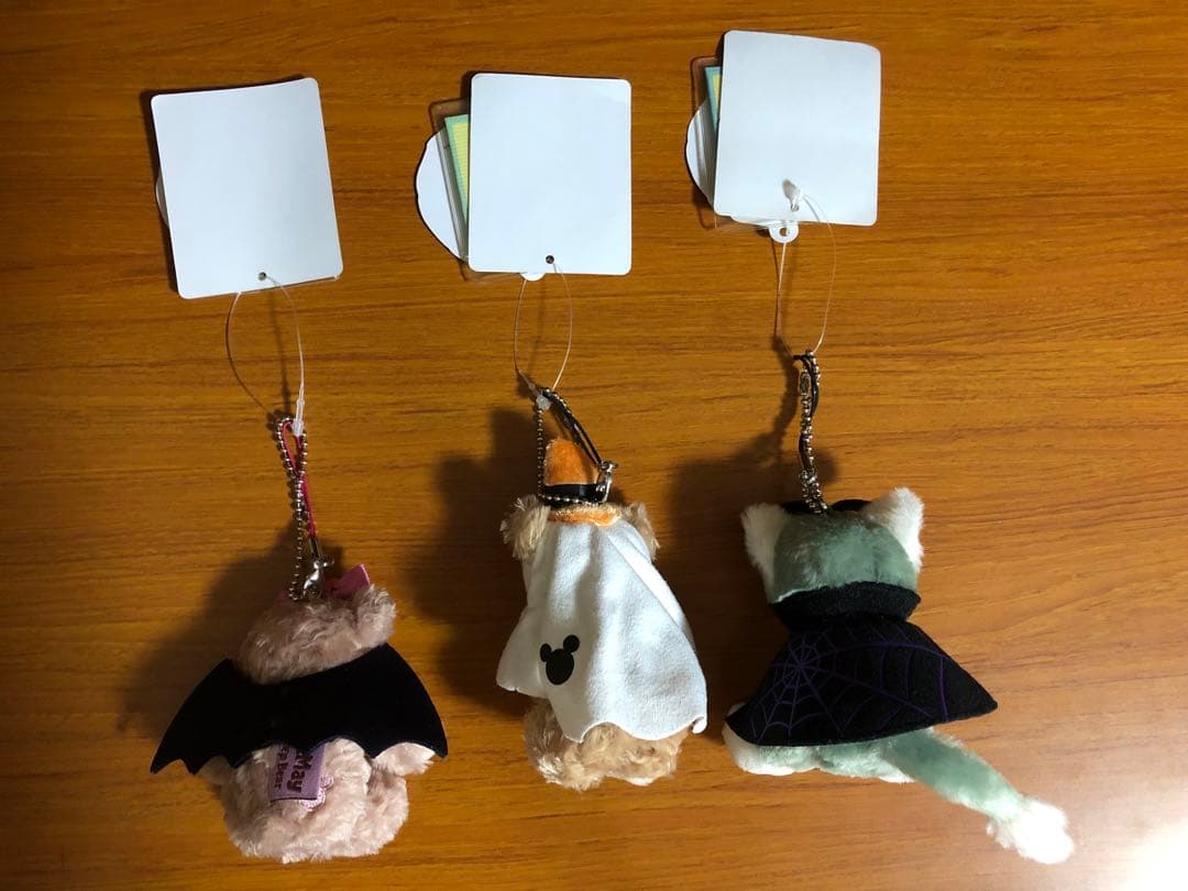 ハロウィン　ダッフィー　シェリー　ジェラートニぬいぐるみストラップ