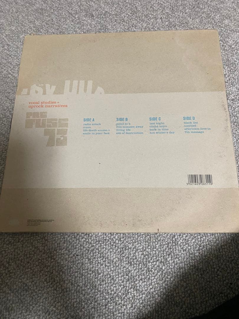 洋楽 Prefuse73 2LP