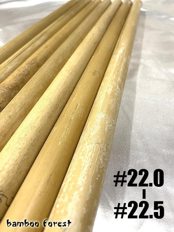 篠竹／女竹 篠笛／横笛素材 22.0~22.5mm