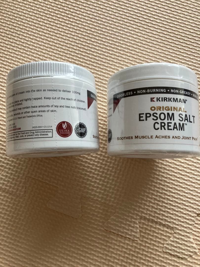 【新品】Kirkman Epsom Salt Cream 500ml 2個セット