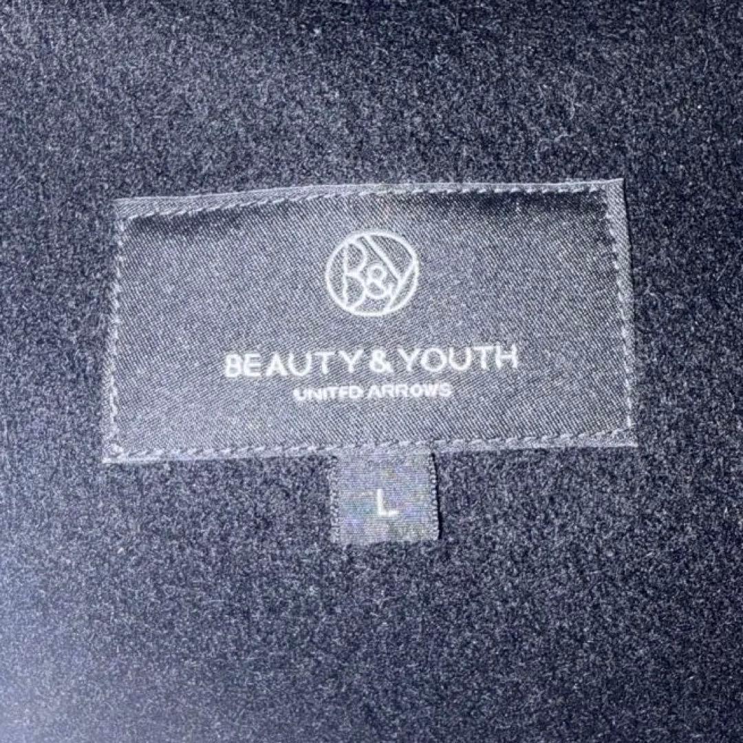 BEAUTY & YOUTH 黒 ダッフルコート L