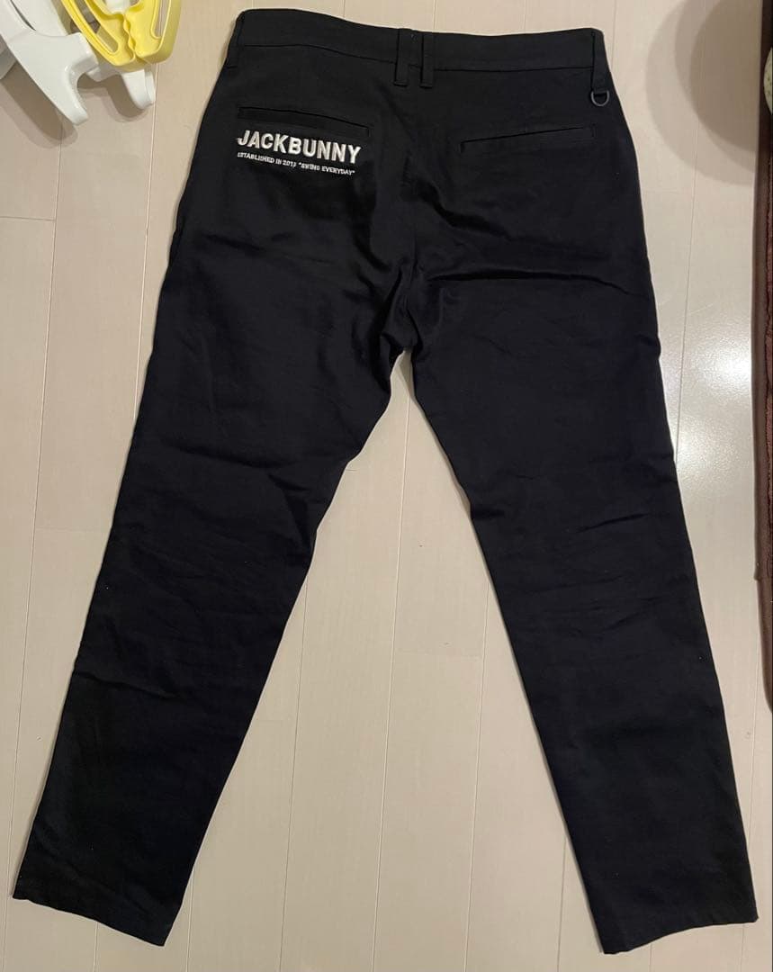パーリーゲイツ ジャックバニー ストレッチツイル テーパードパンツ サイズ６