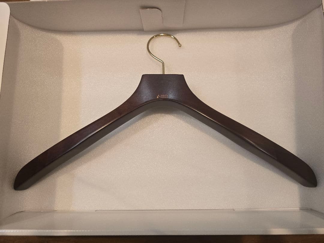 新品未使用 専用箱つき ナカタハンガー NAKATA HANGER 2本セット