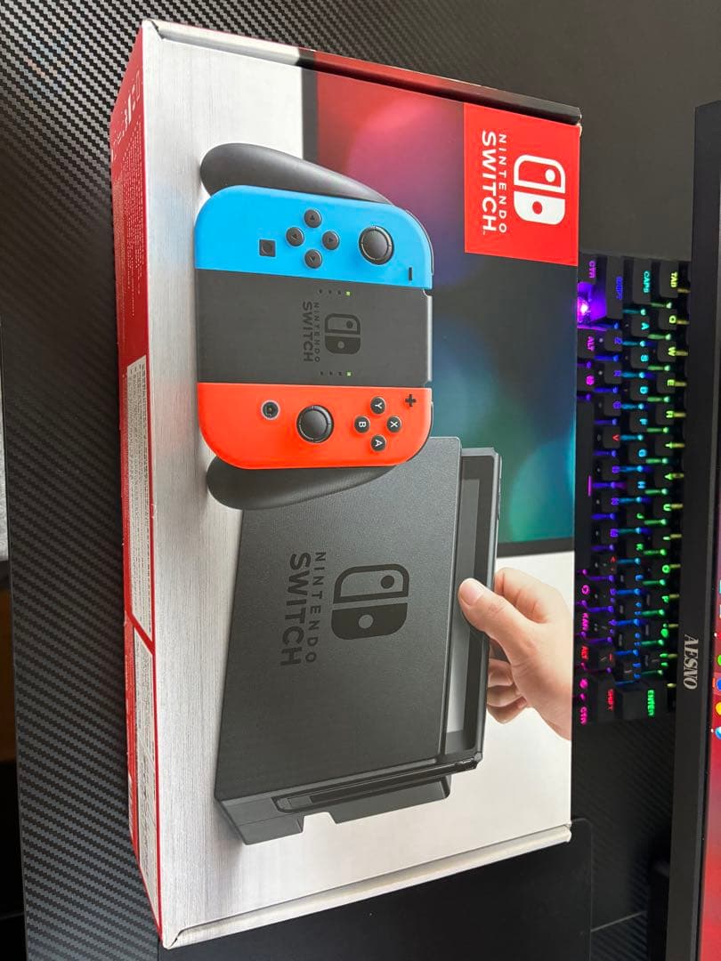 Nintendo Switch 本体 32GB スナックワールド付き 付属品あり