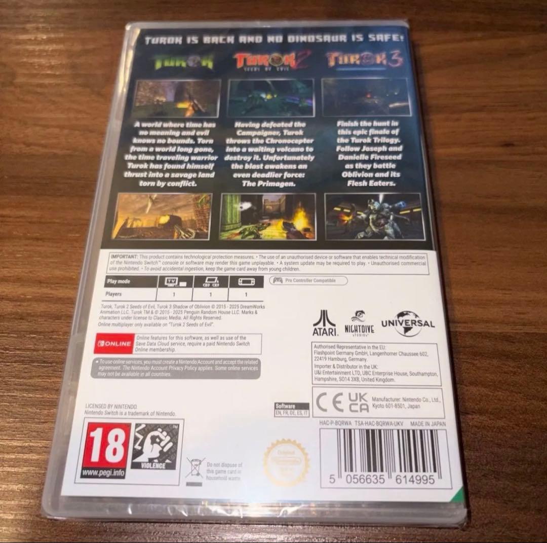 Nintendo Switch Turok Trilogy Bundle switch