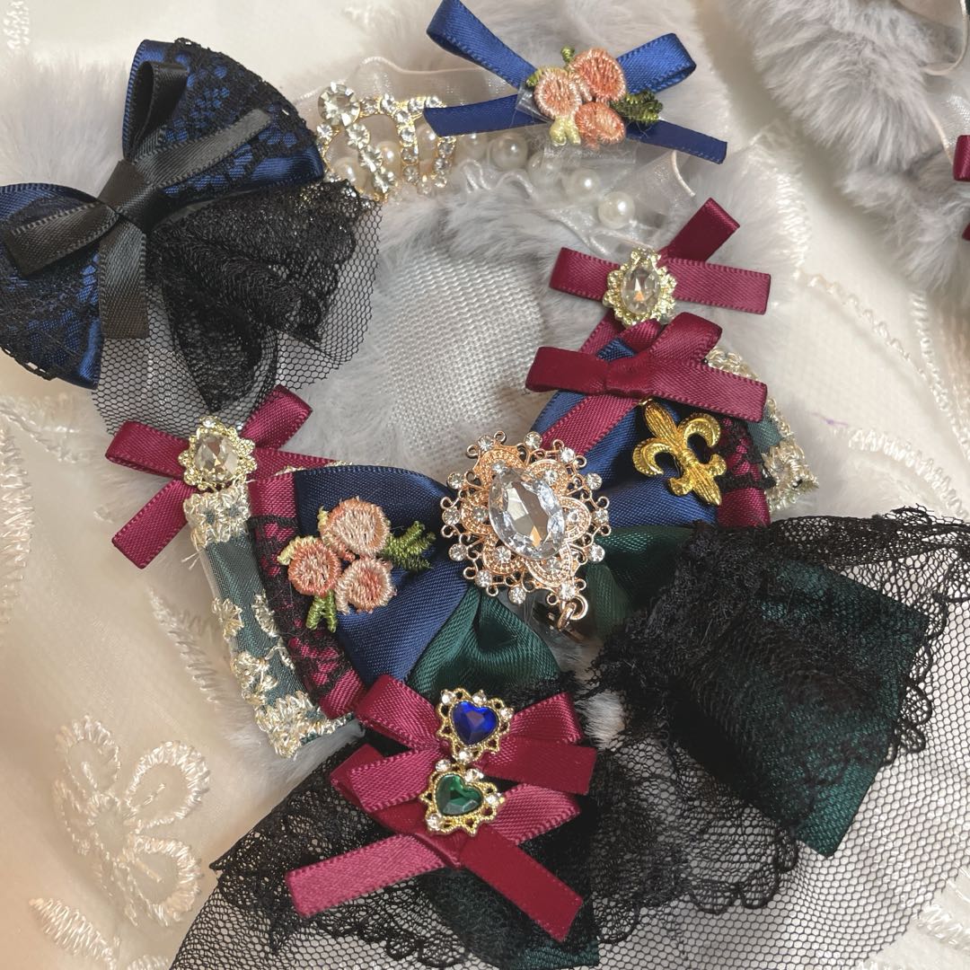 【25-119】ぬい服ちびぐるみ　いつぬい12センチリボン　ぬいパルヘッドドレス