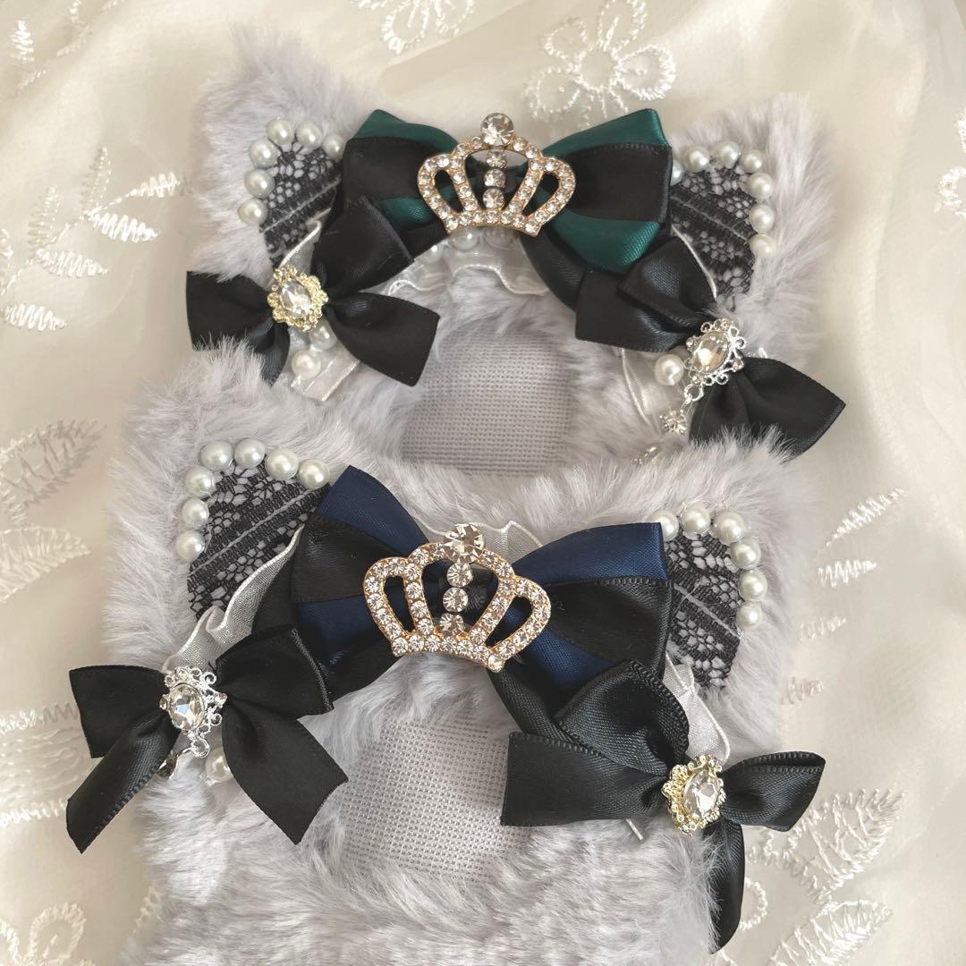 【25-119】ぬい服ちびぐるみ　いつぬい12センチリボン　ぬいパルヘッドドレス