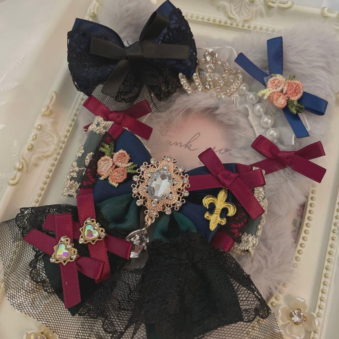 【25-119】ぬい服ちびぐるみ　いつぬい12センチリボン　ぬいパルヘッドドレス