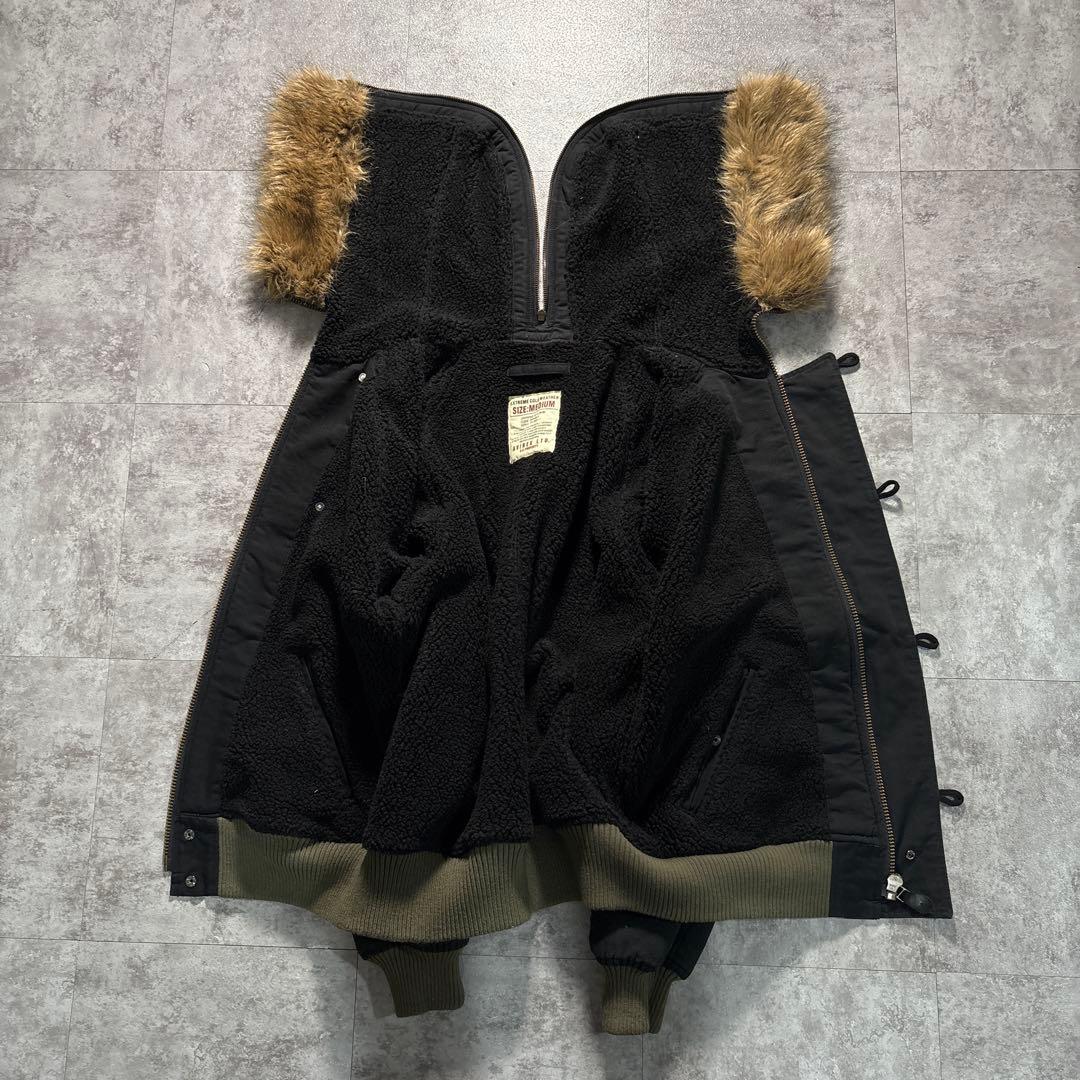 00s avirex n2-b flight jacket Black 短丈　黒