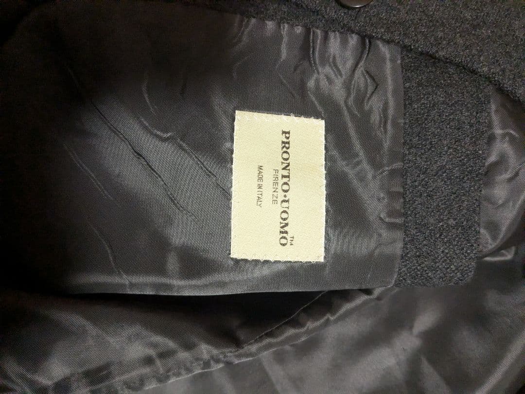 PRONTO-UOMO　ウールカシミア　カバーオール