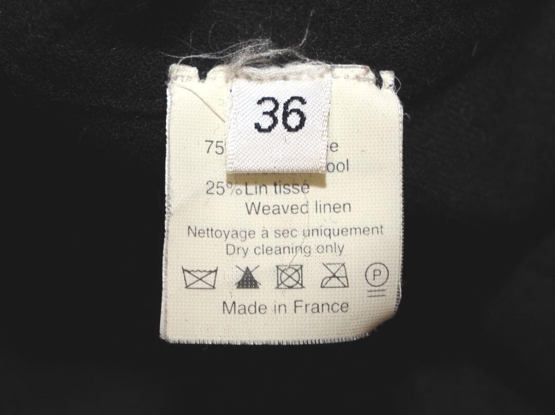 LANVIN ランバン 08AWショールカラージャケット36 アルベールエルバス
