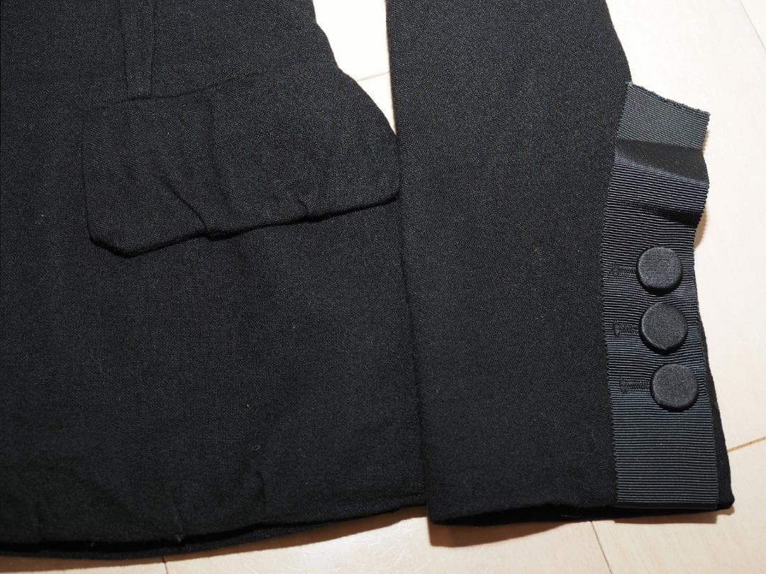 LANVIN ランバン 08AWショールカラージャケット36 アルベールエルバス