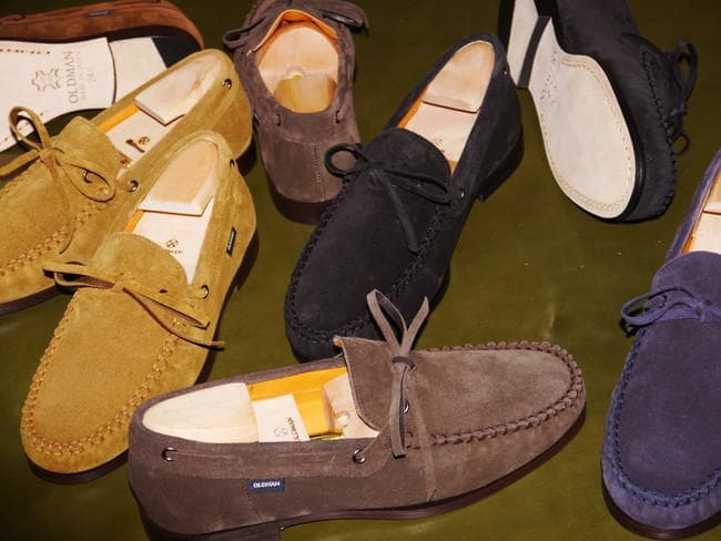 OLDMAN　MOCCASIN　スウェードシューズ