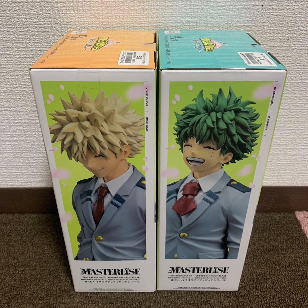 一番くじ　僕のヒーローアカデミア　紡がれる想い　A賞B賞2体セット