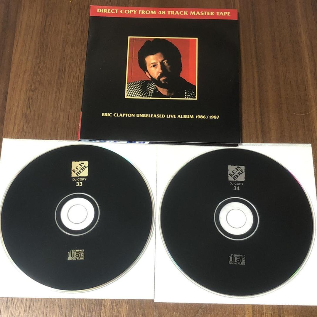 2CD！クラプトン/UNRELEASED LIVE ALBUM 1986/87