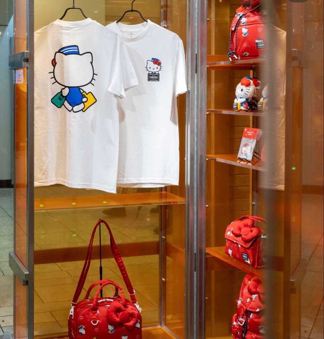 PORTER / HELLO KITTY x PORTER Tシャツ　エルサイズ
