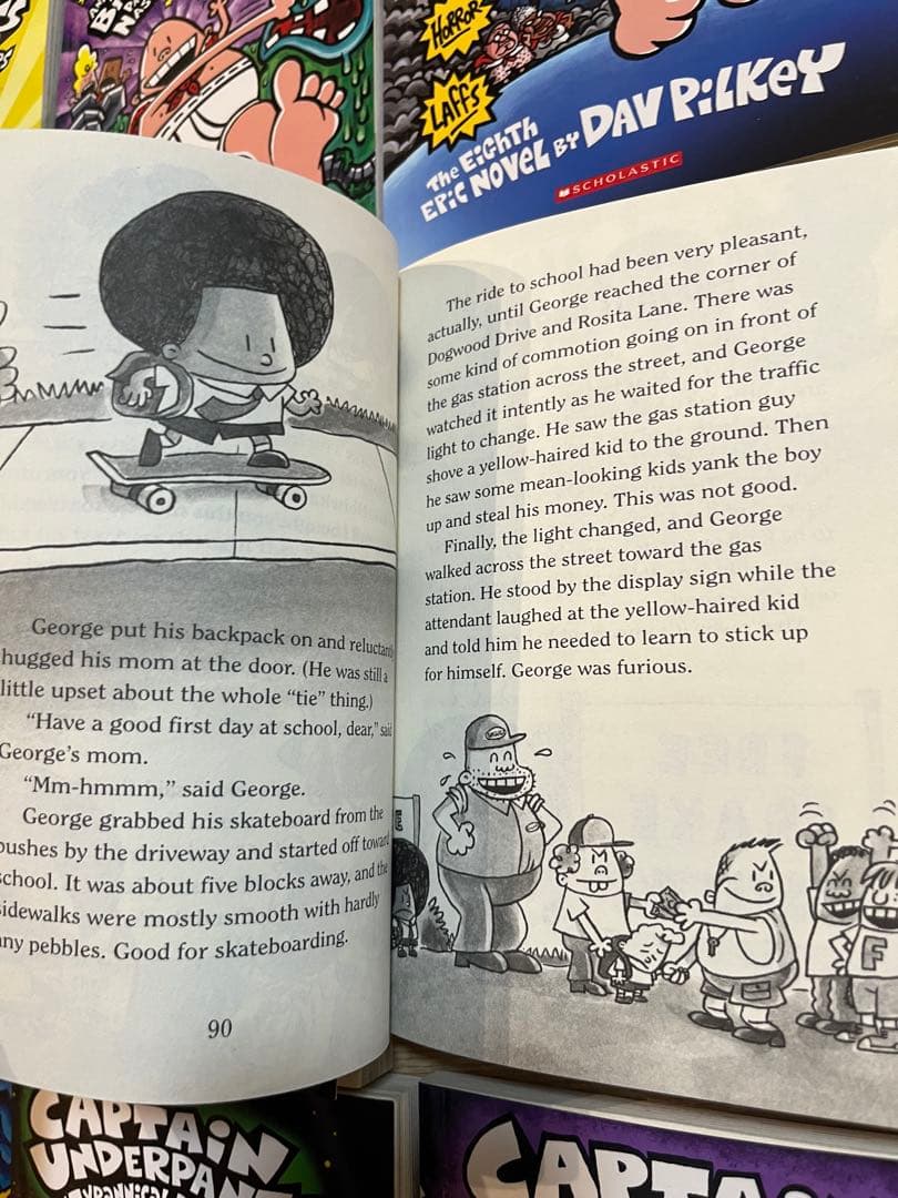 Captain Underpants シリーズ 全12巻