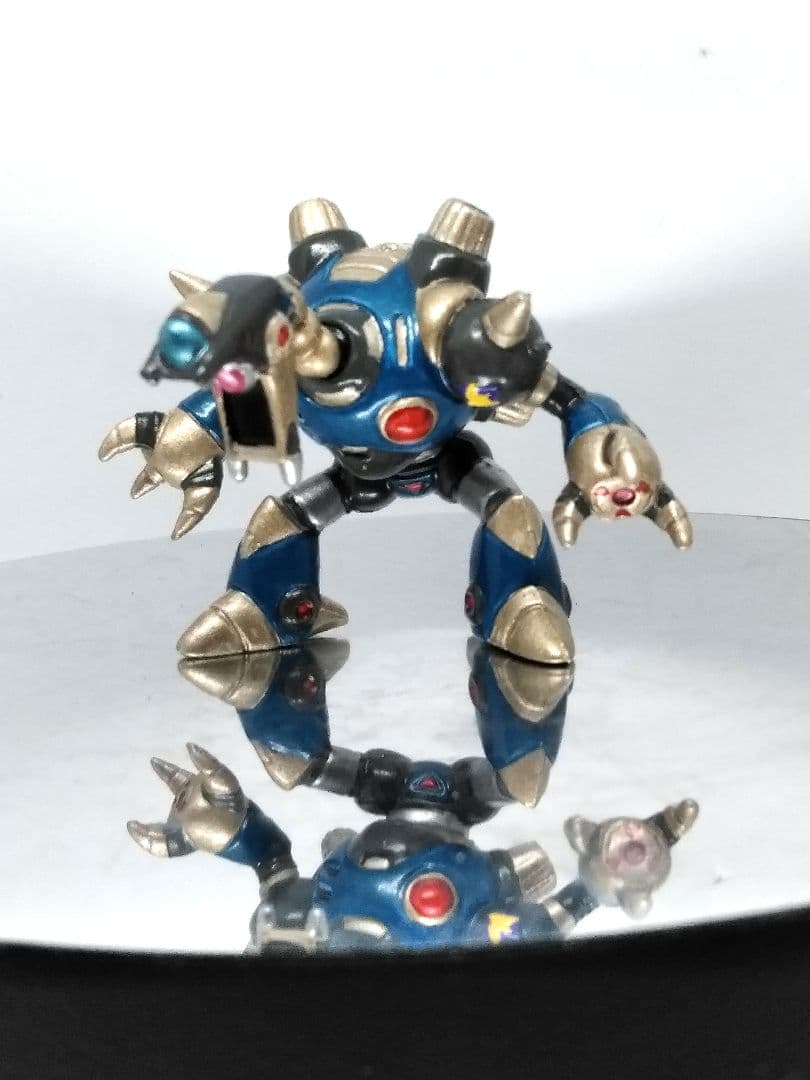 ロックマン フィギュア 消しゴム X2 レイダーキラー 　塗装品